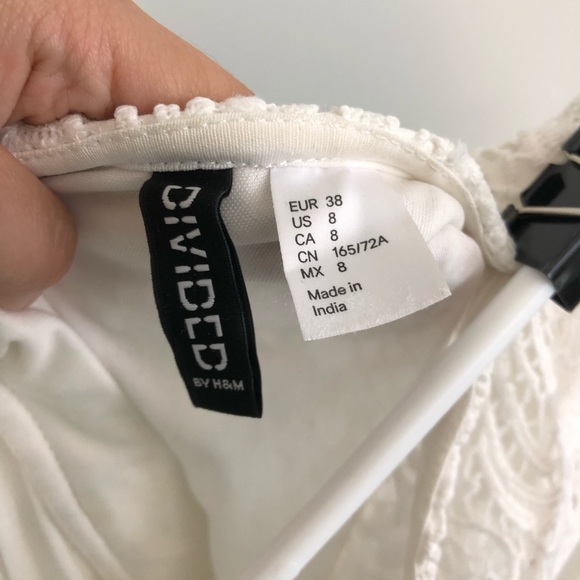 H&M Crochet White Skirt - Picture 3 of 4